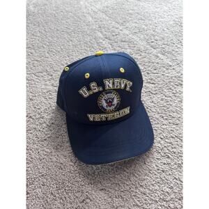 Rapid Dominance US Navy Veteran Baseball Cap Hat Adjustable Adult One Size Blue